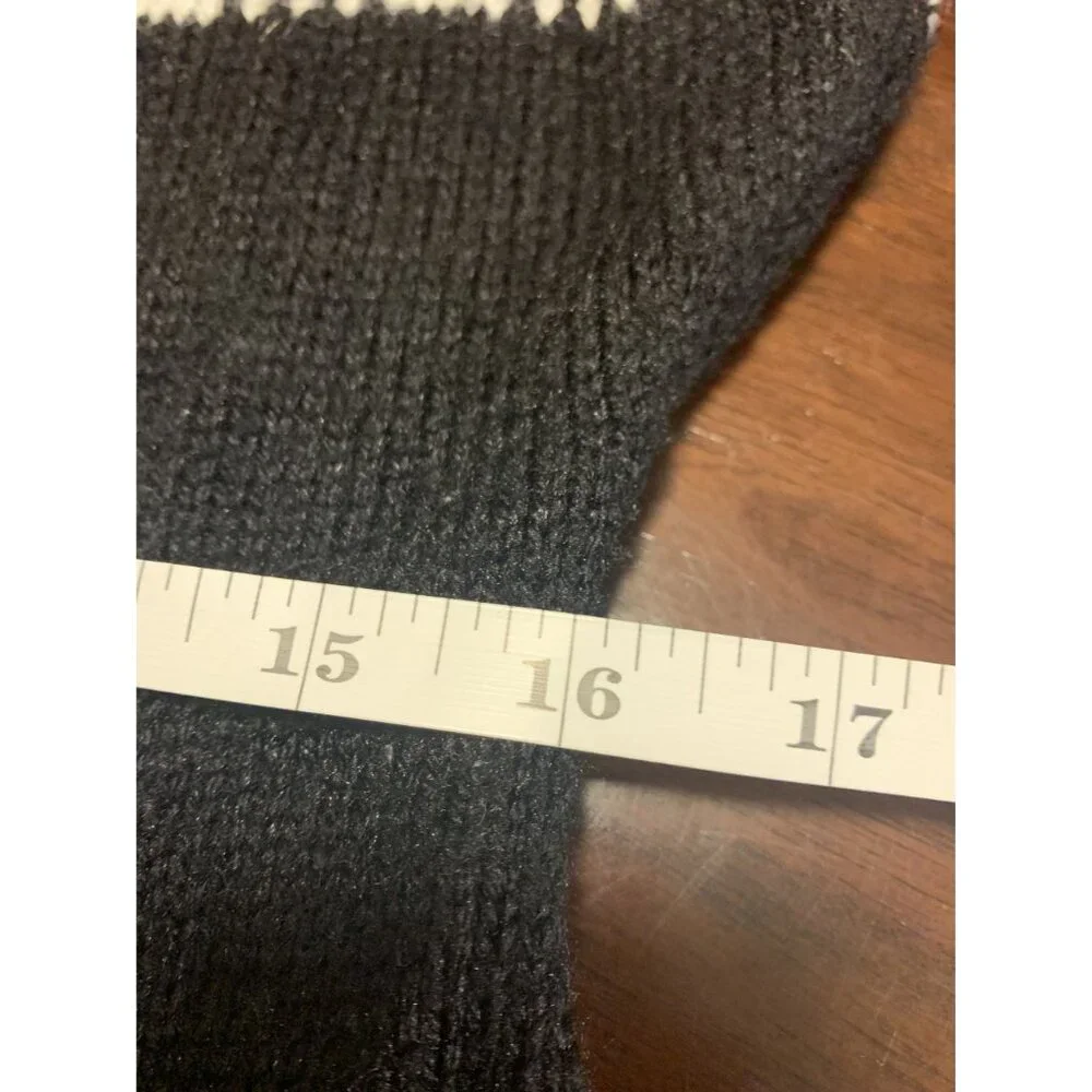 Alpaca‎ Hooded Multicolored Lightweight Sweater Size S